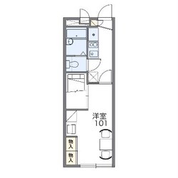 レオパレス茶屋の物件間取画像